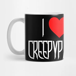 I Love Creepypasta Mug